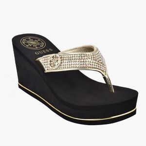 GUESS womens Gwsarraly Flip-Flop